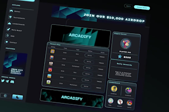 saas explainer video web3 promo video blockchain token crypto ui saas animation