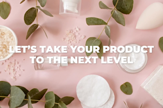 create a video of your product for amazon, etsy or an ad