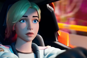 do custom 3d animated short film, car chase animation, cartoon music video