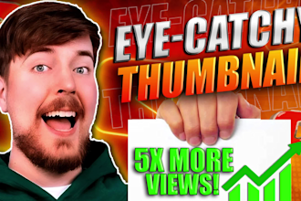 create a scroll stopping thumbnail for youtube