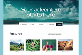 design hotel, travel agency, vacation, and car rental booking wordpress website