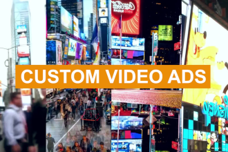 create promotional marketing video or commercial short video ads