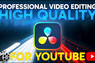 do professional youtube video editing, professional video editor