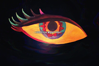 make trippy animated music video and lyric videos