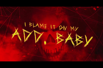 create a metal lyric video for your song
