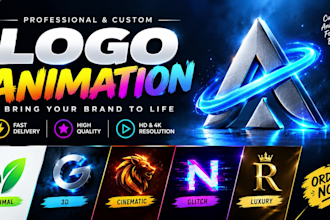 create a custom logo animation and reveal