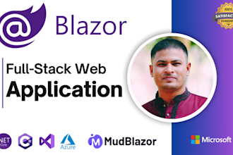 develop dot net and blazor web applications