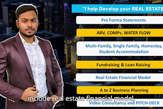 underwrite real estate proforma, modelling and mortgage analysis