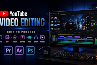 cinematic youtube video editing with premiere pro