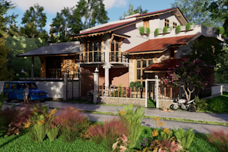 help architects and interior designers to achieve 3d model to realistic renders