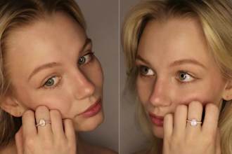 be a blonde female model for your brand
