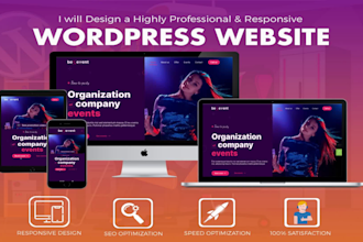 build professional wordpress website design and development