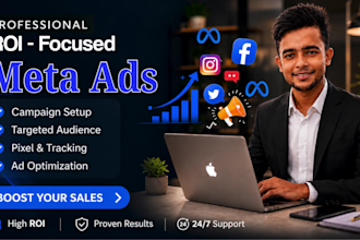 run ROI focused facebook and instagram meta ads campaigns