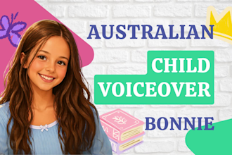 record an australian child voiceover