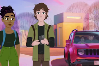 2d animation video, 2d cartoon animation, 2d character animation, 2d music video