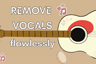 remove vocals and instruments flawlessly