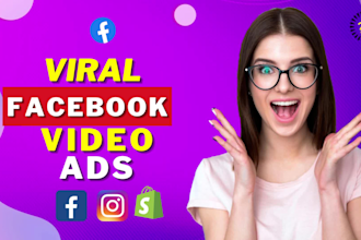 create shopify facebook video ads for aliexpress product