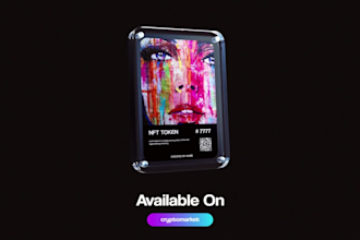 create unique nft trading card, nft 3d card, nft card animation