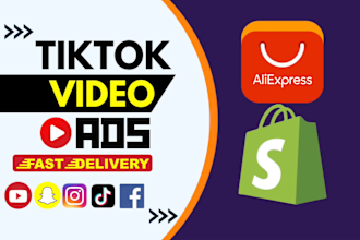 create tiktok video ads for your dropshipping products