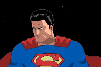 2d animation cartoon music video short fight character animation anime solana