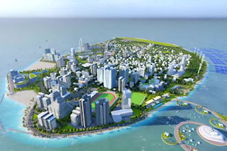 do 3d renderings  for large scale architectural projects and master plans