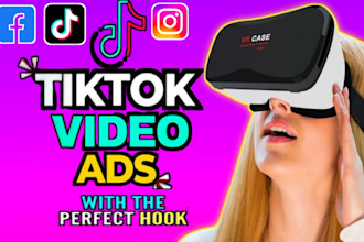 create tik tok video ads, ugc style tiktok video ads