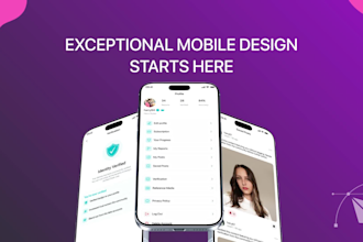 do mobile app UI UX design ios and android app design in figma