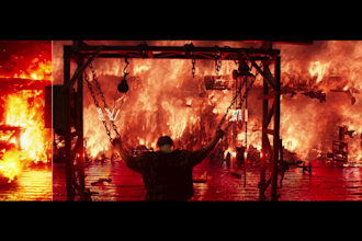 do cinematic vfx, after effects compositing and visual effects whit fire effect