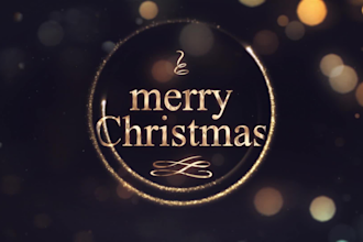 create christmas greeting cards and animation videos
