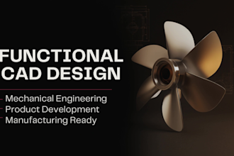 design a functional 3d printable cad model for your product idea