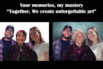 do realistic and detailed restoration of your photo and image