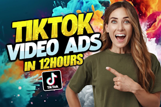 create viral tik tok video ads for your product within 6 hours