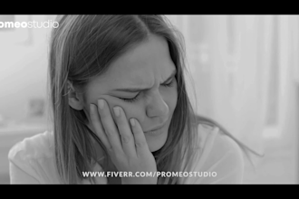 make a dental care cinematic video ad