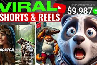 do ai animal shorts, ai cat, ai youtube shorts, viral ai videos for tiktok reels
