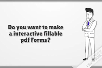 create fillable PDF form in adobe acrobat