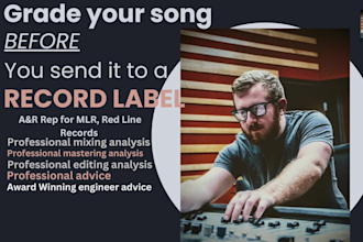 grade your music before you send to a record label