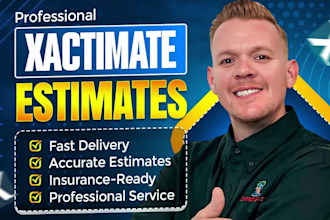 write your xactimate repair estimate