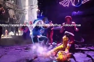 build 3d multiplayer fighting game, street fighter, shooting game, ios, web, pc