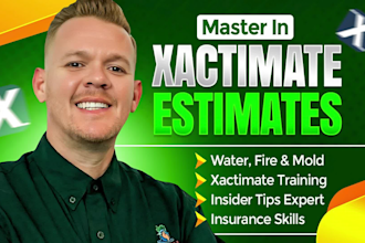 teach you xactimate estimating for water, fire and mold