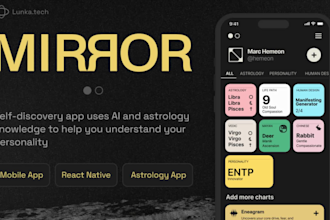 create astrology or horoscope app in react native for ios and android