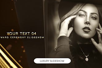 do golden award ceremony promo slideshow video