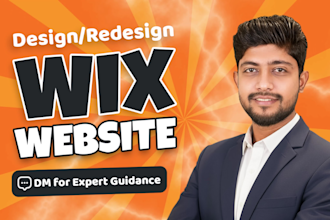 do wix website development, wix online store design as wix developer