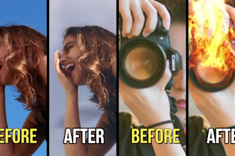 apply motion effect to still photo