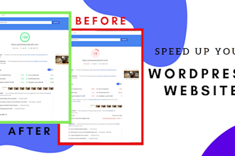 speed up your wordpress site and make your website load faster for higher rank
