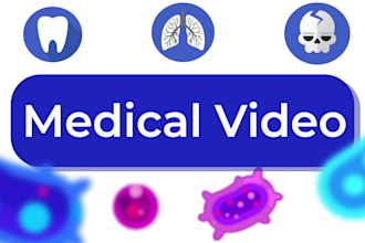 create a 2d medical animation of an explainer video
