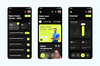 create stunning user friendly mobile app UI UX design