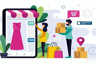 create an animated  short ad video for your ecommerce product