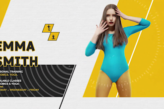 create a promotional video for gym, fitness, and sport