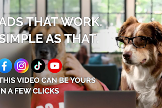 deliver this funny office dogs ad for tiktok reels or shorts