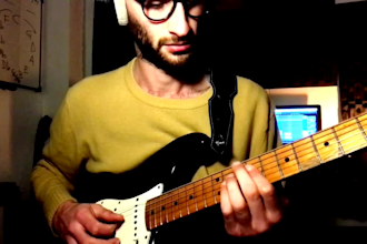 record pro electric guitar in 24hs